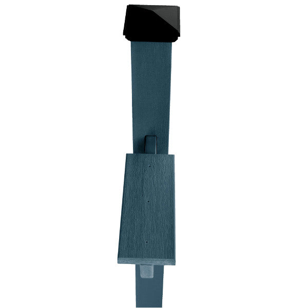 Durable Outdoor Hazleton Mailbox Post - Heavy Duty Steel Mailbox Stand with Anti-Rust Coating for Residential & Commercial Use - Perfect for Driveway, Garden, and Front Yard Installation