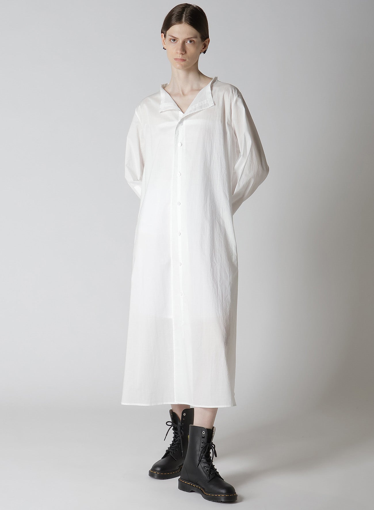 Stylish Cotton Lawn Collarless Line Dress for Women - Perfect for Summer Outfits, Casual Wear & Beach Vacations