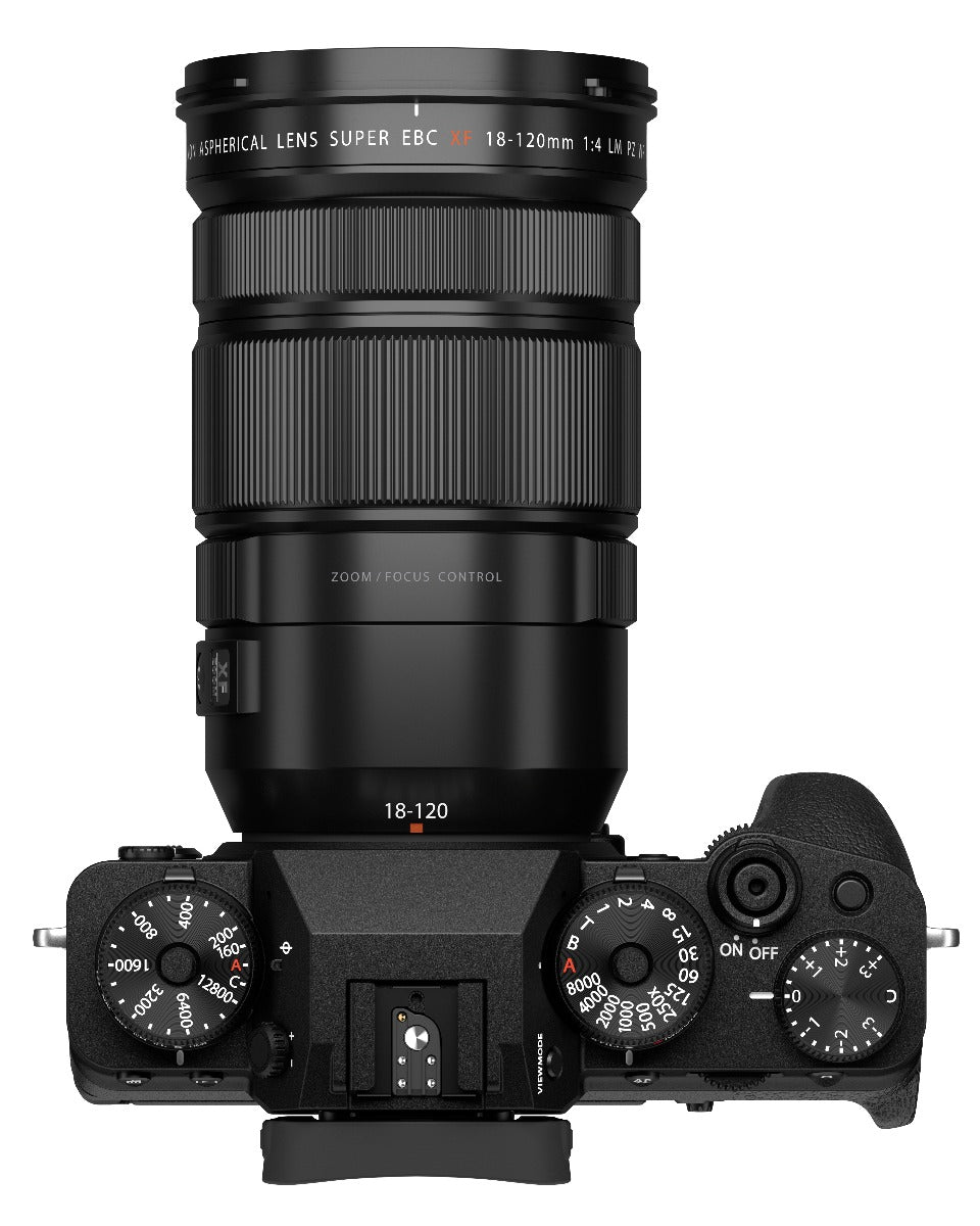 Fujifilm XF 18-120mm F4 R LM PZ WR Lens - Premium Zoom Lens for Mirrorless Cameras - Perfect for Travel, Portrait & Landscape Photography