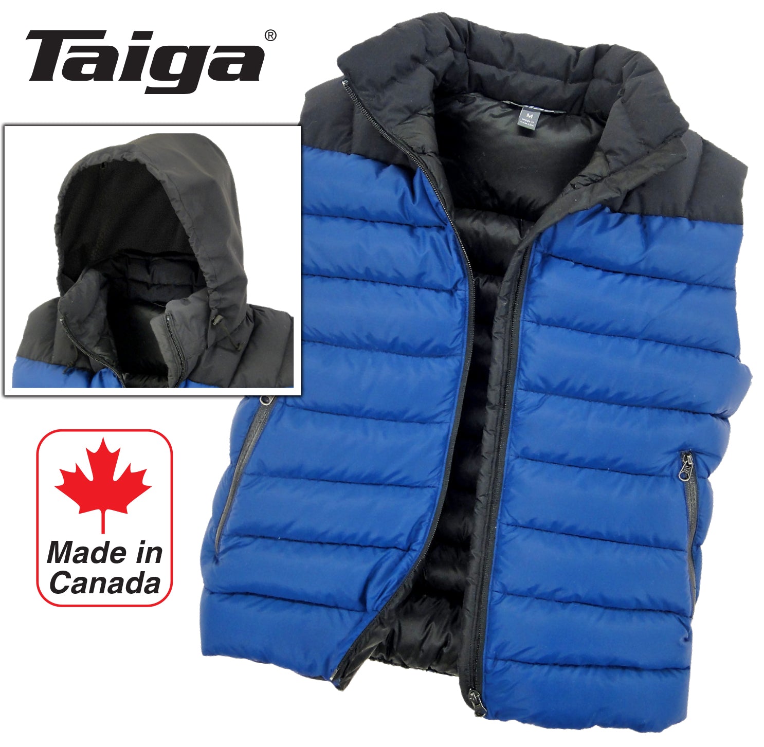 BLACKCOMB Lightweight Packable Down Vest for Men & Women - Warm Insulated Puffer Vest for Outdoor Activities, Hiking, Camping & Travel
