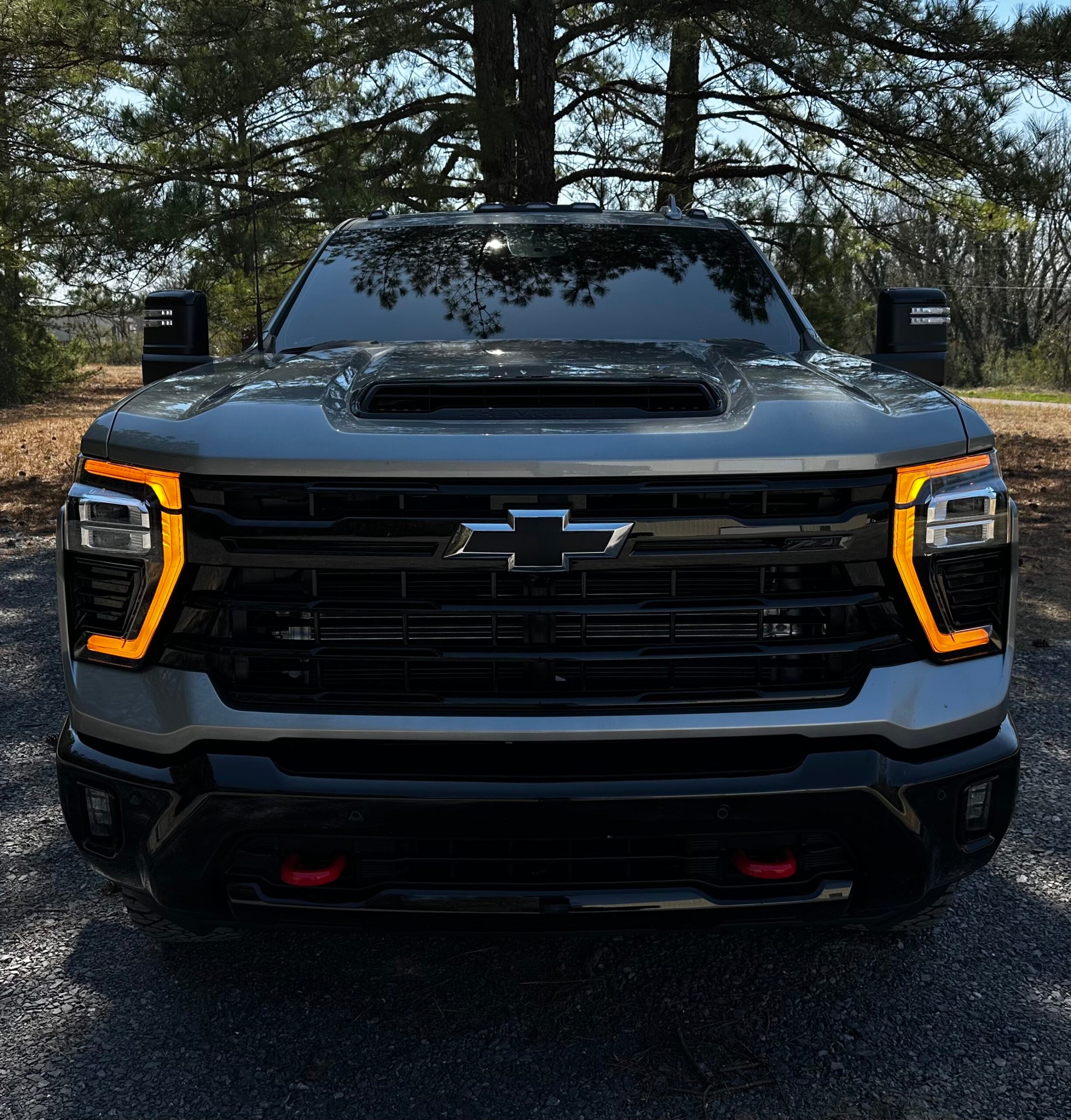 2024-2025 Chevy Silverado 2500/3500 Amber Switchback DRL Kit - LED Daytime Running Lights for Enhanced Visibility & Style - Perfect for Off-Roading, Night Driving & Truck Customization