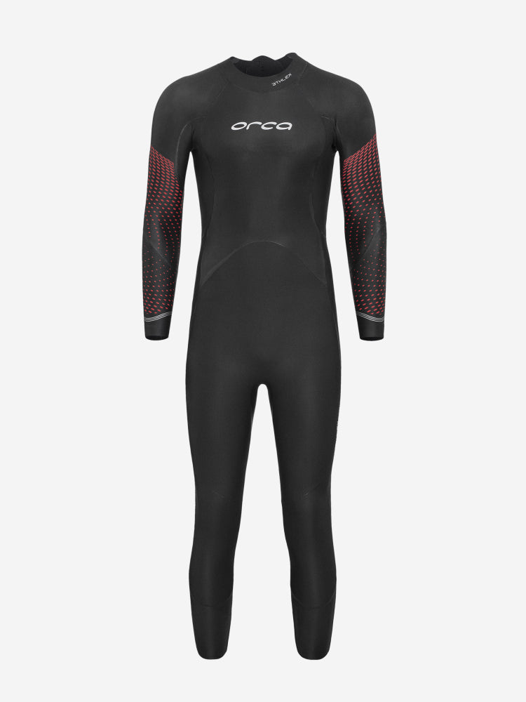 Athlex Float V2 Triathlon Wetsuit for Men - Premium Neoprene Swim Wetsuit for Open Water Swimming, Triathlon Competition & Cold Water Training - Ideal for Sprint, Olympic & Ironman Races