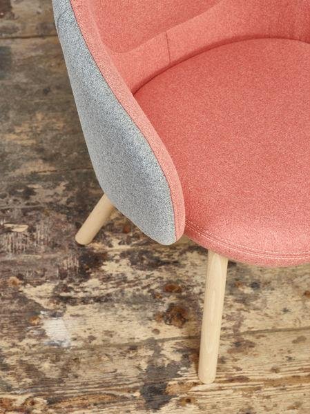 Albu Side Chair by Ton - Modern Wooden Dining Chair for Kitchen, Living Room & Office - Comfortable & Stylish Seating Solution