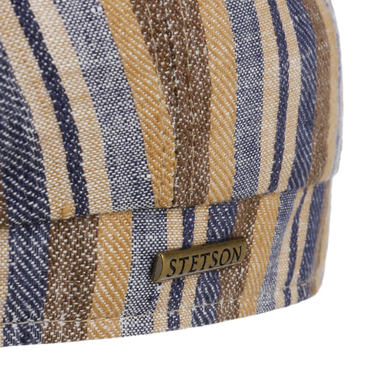 Stetson Hatteras Sacota Linen Flat Cap for Men - Classic Summer Hat for Outdoor Activities, Travel & Casual Wear