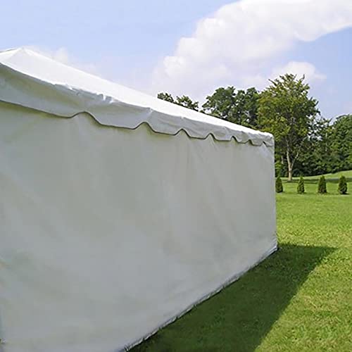 20' x 20' Economy Canopy Tent Sidewall Kit - Complete Set of 4 White Side Walls for 7' Height Party Frame & Outdoor Pole Tents (Tent Not Included) - Perfect for Weddings, Picnics, and Outdoor Events