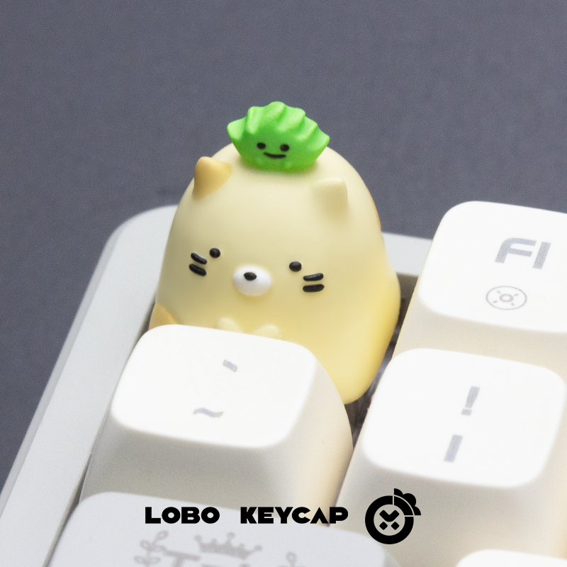 Custom Handmade Resin Art Keycaps for Mechanical Keyboards - Unique Personality & Aesthetic Design - Perfect for Gaming, Typing, and Keyboard Enthusiasts