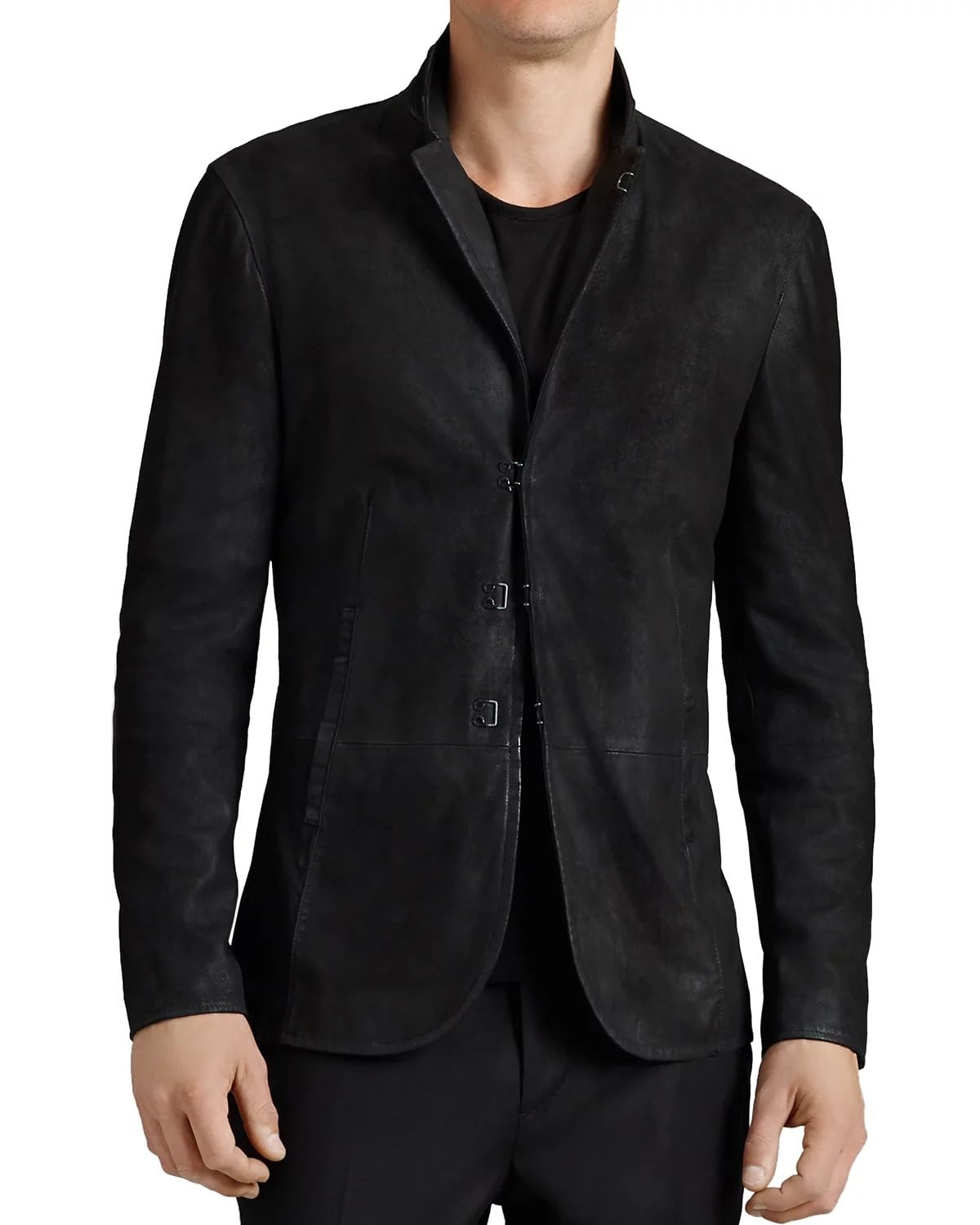 John Varvatos Men's Tall Size Thompson Jacket - Stylish Water-Resistant Outerwear for Casual & Business Wear | Perfect for Fall & Winter Seasons