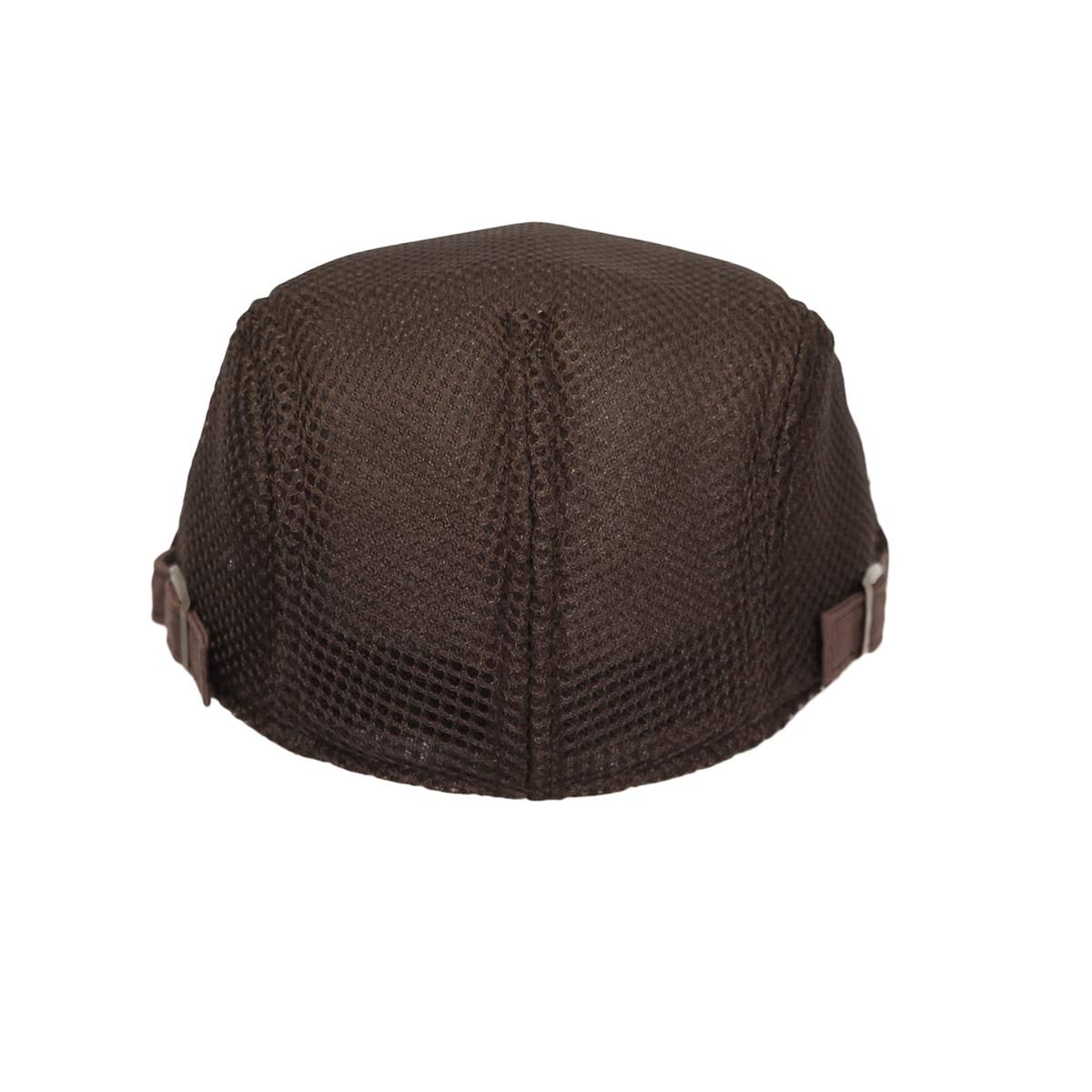WITHMOONS Ivy Cap Summer Mesh Newsboy Irish Golf Hats for Men & Women - Breathable UV Protection Outdoor Sports Hat (TZ30046) | Perfect for Golf, Tennis, Hiking & Summer Fashion