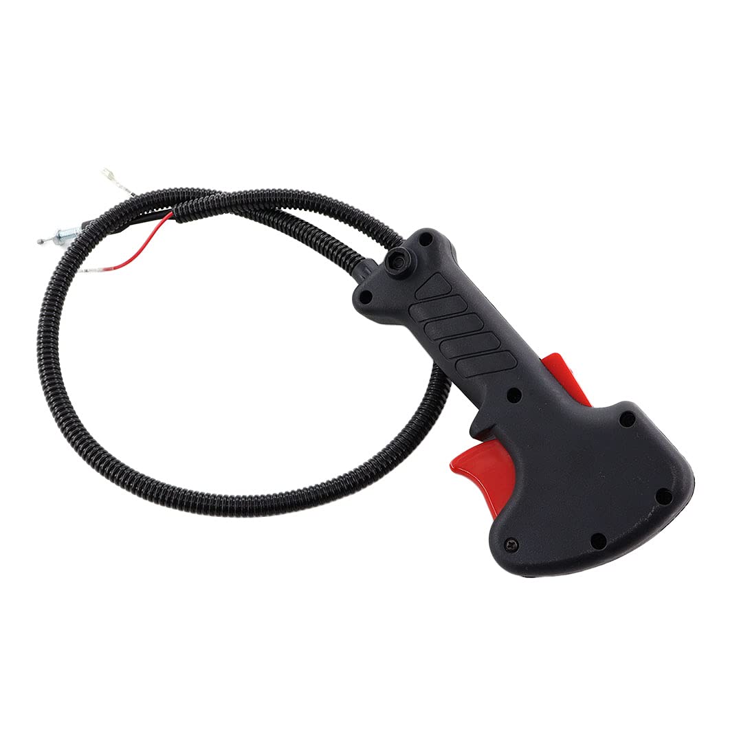 MCHNIC Gas Throttle Switch for Fuxtec FX-MS152, MFS520 Multitool 2-in-1, Hecht 129BTS, Dolmar MS27U, Matrix BMS 900-4, Demon RQ580 Brush Cutter - Compatible Replacement Part for Outdoor Power Tools & Garden Equipment