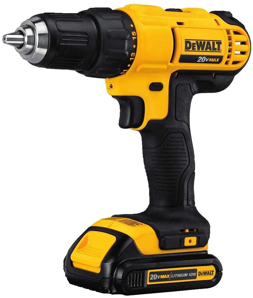 DEWALT 20V MAX Cordless Drill, Reciprocating Saw, Circular Saw & Work Light Combo Kit (DCK445D1M1) - Certified Refurbished with Full Warranty - Perfect for Construction, Woodworking & DIY Home Projects