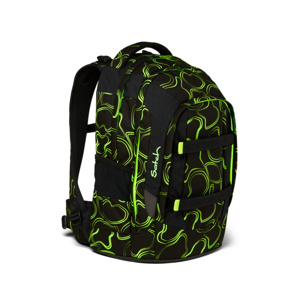 Satch Pack Green Supreme - Premium Eco-Friendly Backpack for Travel, Work & School | Durable & Stylish Daypack for Men & Women | Perfect for Commuting, Hiking & Outdoor Adventures