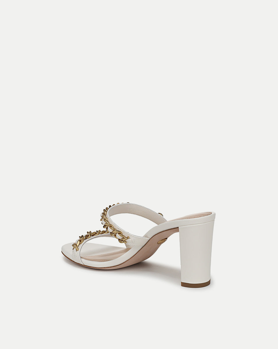 Gretchen Women's Chain Link Strap Sandals - Comfortable Summer Casual Shoes for Beach, Walking, and Outdoor Activities