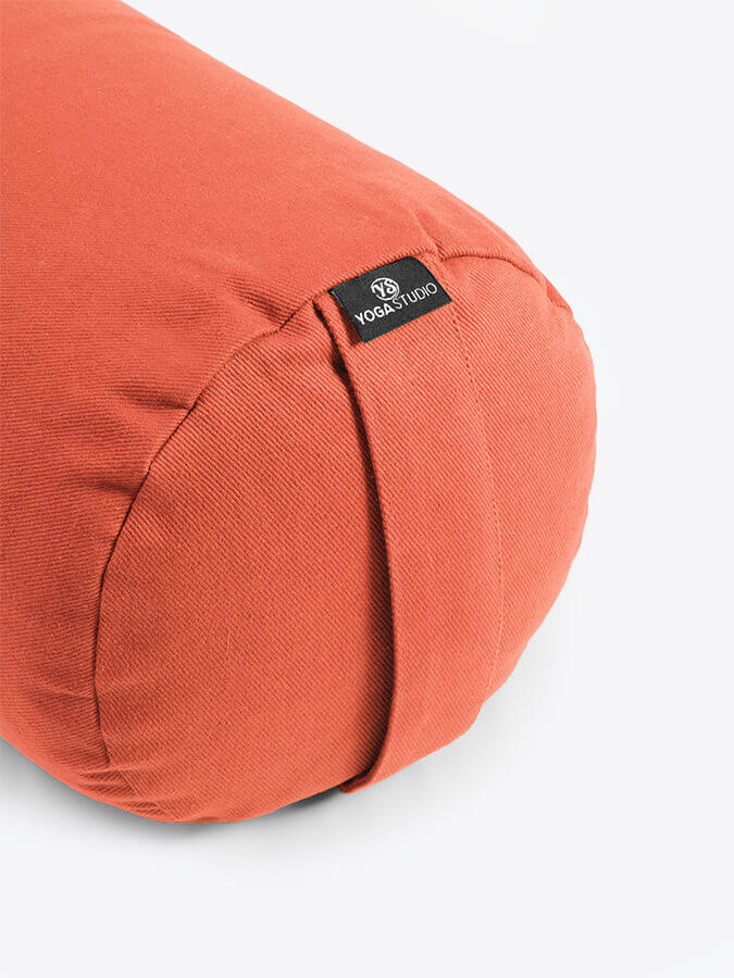 Organic Cotton Buckwheat Meditation Bolster Cushion for Yoga & Zen Relaxation - Perfect for Yoga Studios, Home Meditation & Stress Relief