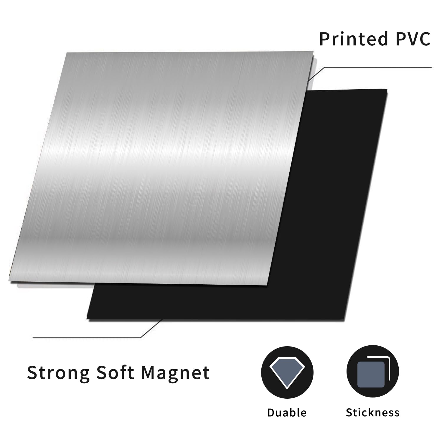 Stainless Steel Magnetic Dishwasher Cover 23