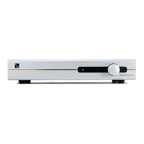 PS Audio StellarGold High-End Preamplifier - Audiophile Grade Stereo Preamp for Home Theater & Music Systems - Perfect for Vinyl Records & Hi-Fi Audio Setups