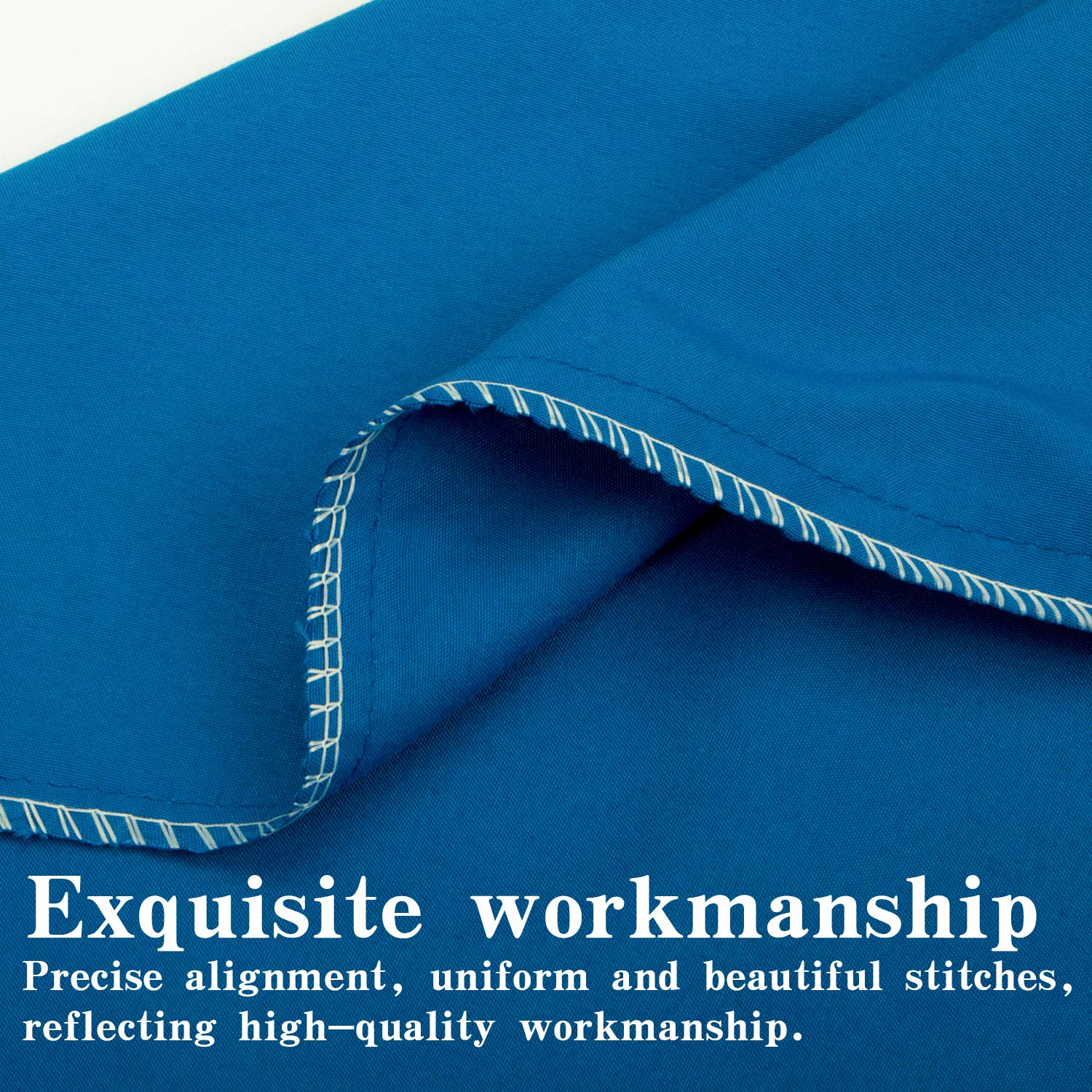 NTBAY 3-Piece 100% Microfiber Twin Bed Sheet Set - Ultra Soft 1800 Thread Count, Wrinkle & Fade Resistant, Deep Pocket Fitted Sheet (Royal Blue) - Perfect for Dorms, Guest Rooms & Cozy Bedrooms