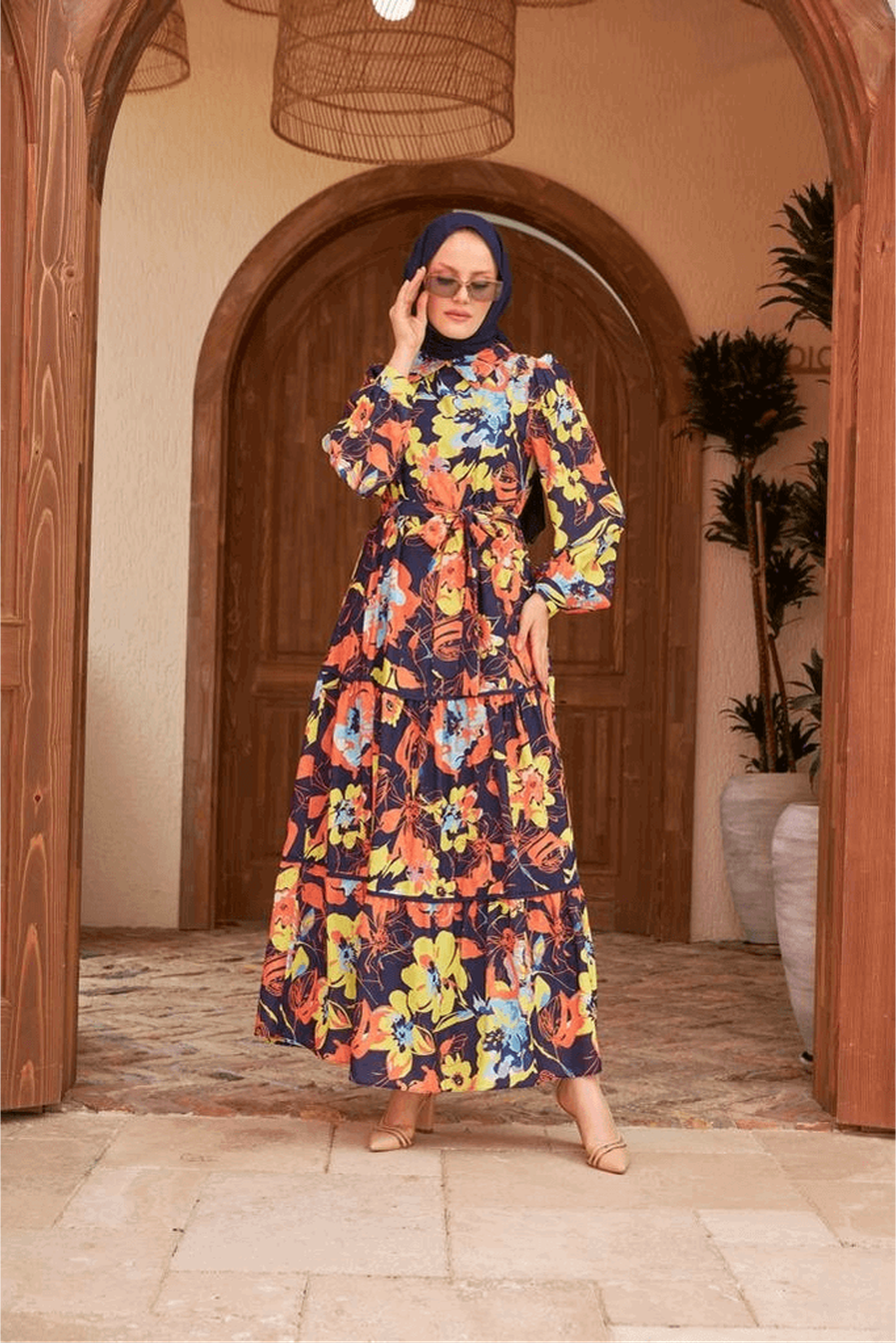 Mary Maxi Dress for Women - Flowy Summer Beach Dress with Breathable Fabric | Perfect for Miami Vacations, Pool Parties & Outdoor Events