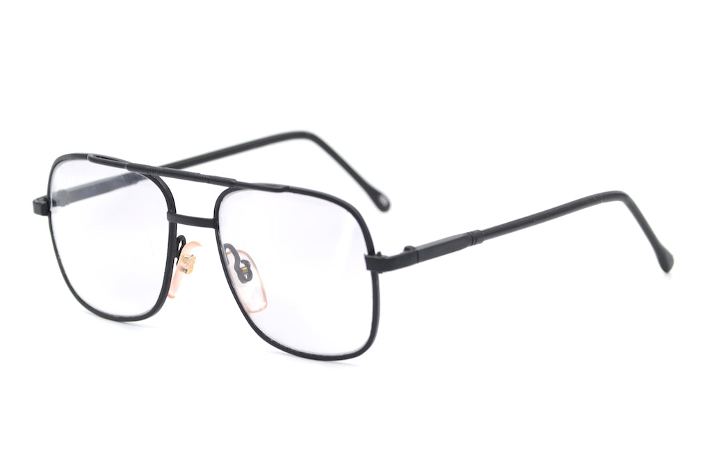 Reactolite Matte Black Aviator Sunglasses - Polarized UV Protection Pilot Shades for Men & Women - Perfect for Driving, Travel, and Outdoor Activities