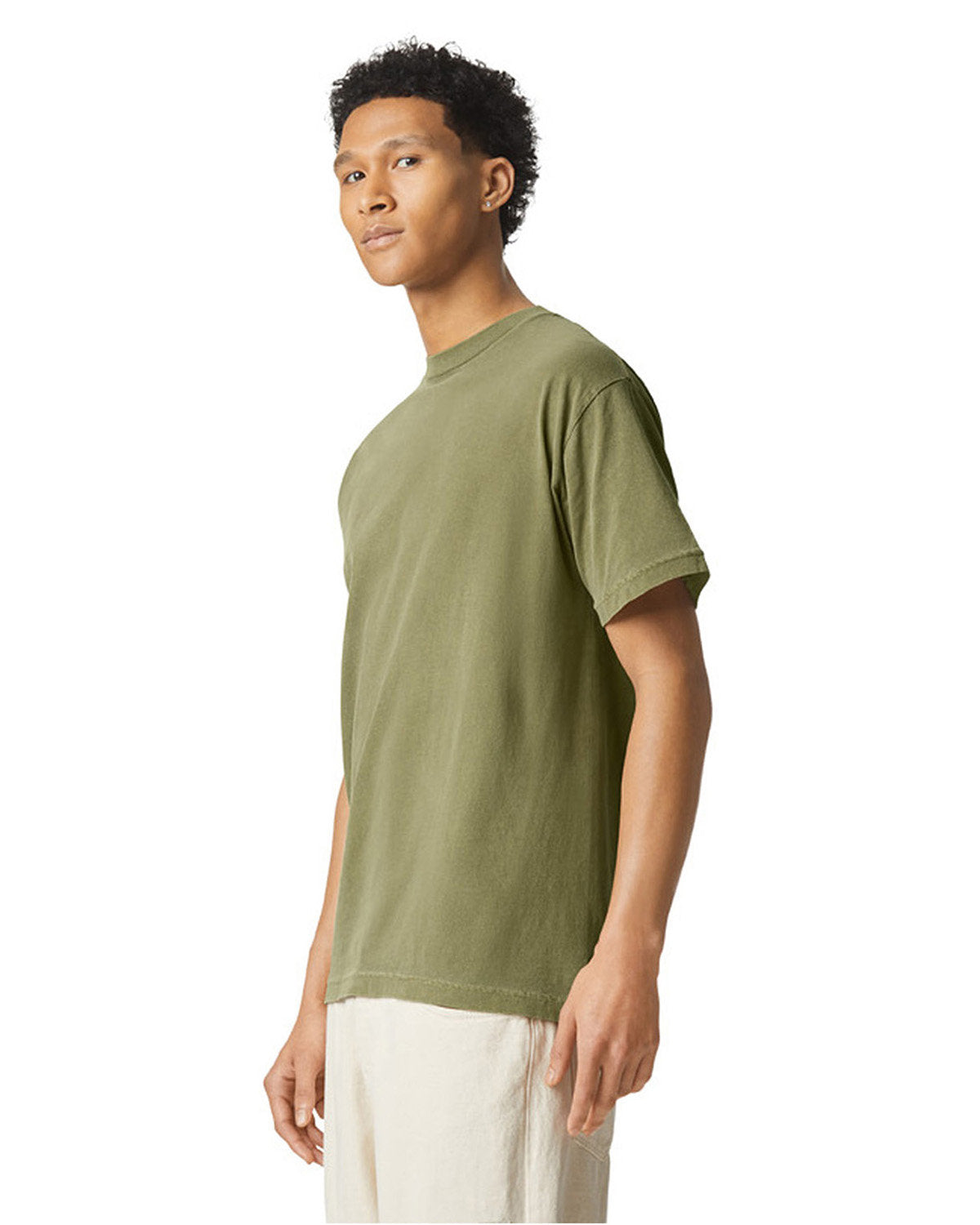 American Apparel 1301GD Unisex Garment Dyed T-Shirt | Soft Cotton Crewneck Tee for Men & Women | Perfect for Casual Wear, Layering & Everyday Outfits