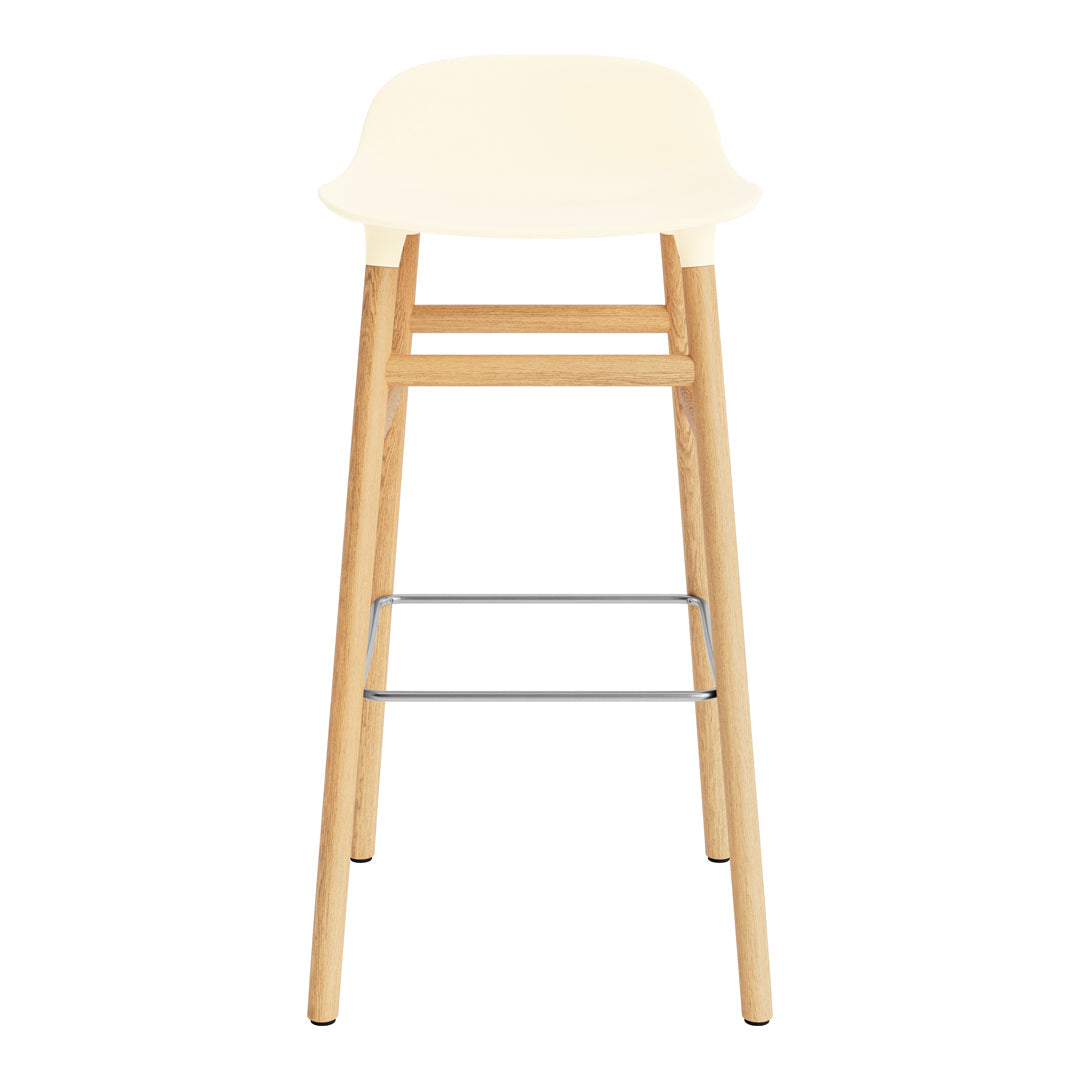 Modern Wooden Bar Stools with Sturdy Wood Legs - Perfect for Kitchen Islands, Home Bars & Dining Counter Seating