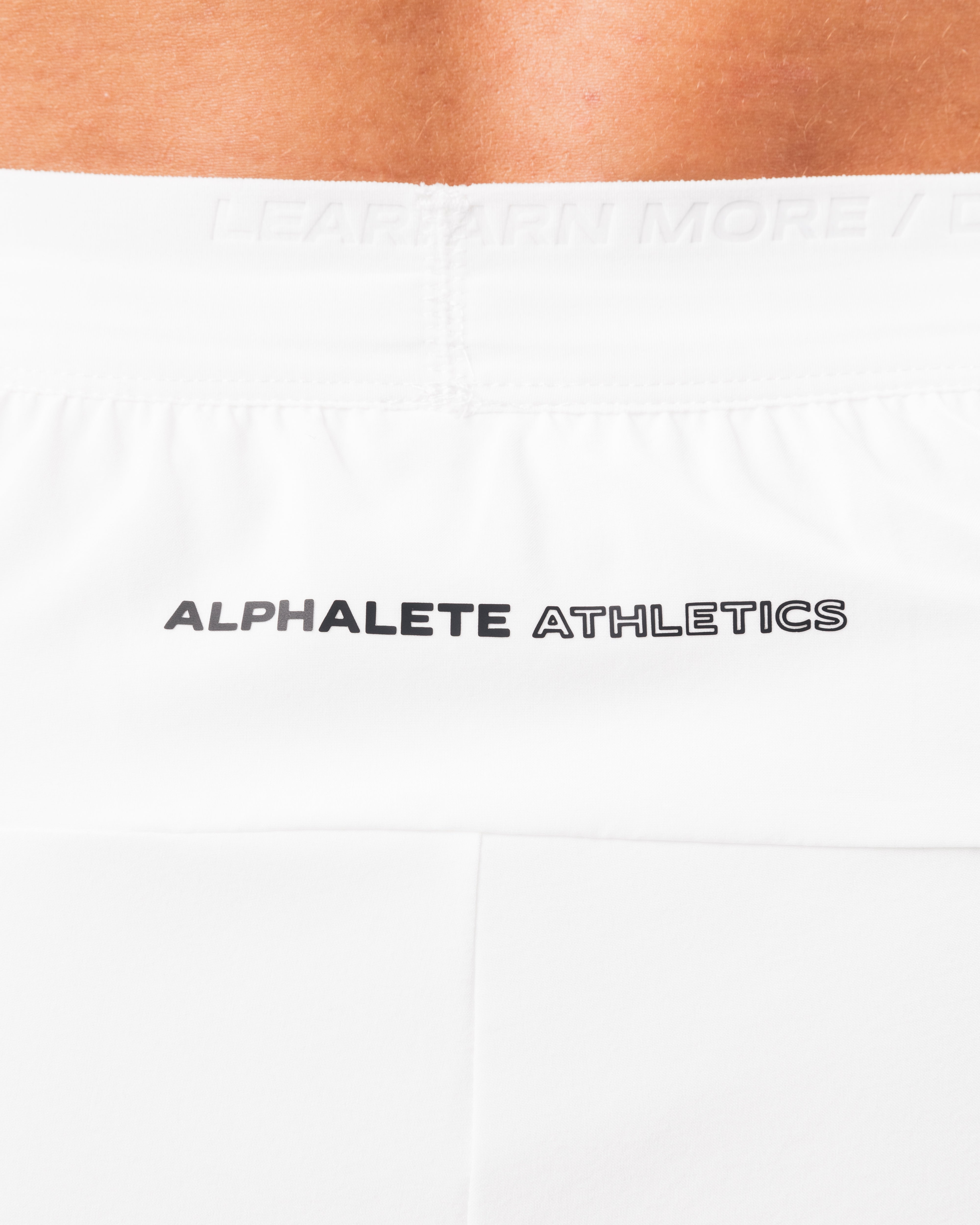 Elite Swift Short 5 Running Shorts for Men - Breathable White Athletic Workout Shorts - Perfect for Gym, Jogging & Outdoor Sports