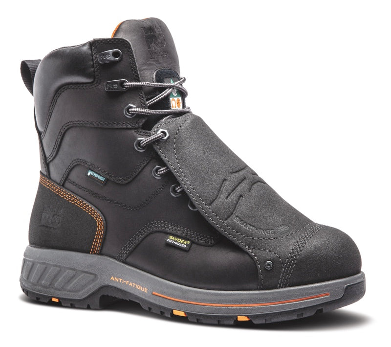 Timberland PRO Endurance HD WP Men's 8 Inch Composite Toe Safety Work Boots with METGUARD - Waterproof, Slip Resistant for Construction, Warehouse & Outdoor Work