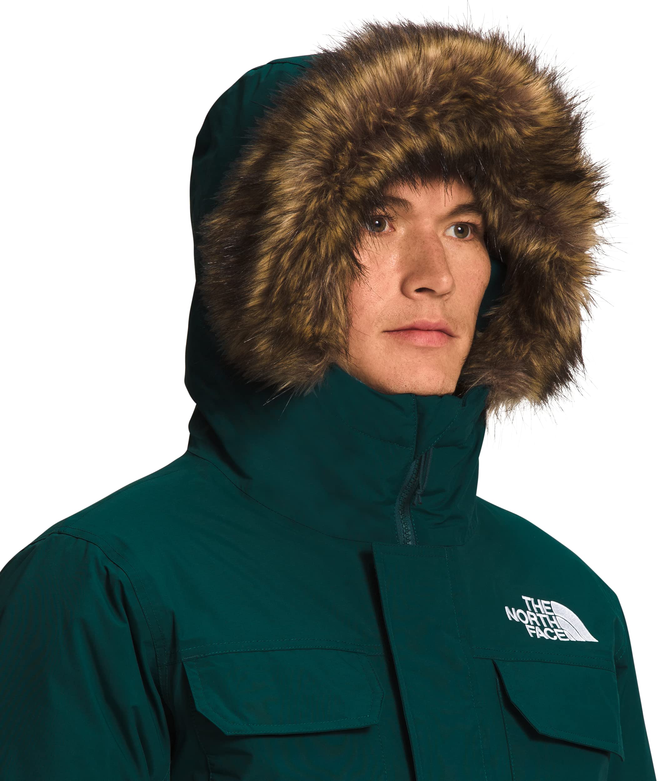 THE NORTH FACE Men's McMurdo Bomber Jacket - Waterproof Winter Coat with Insulation for Hiking, Camping & Outdoor Adventures