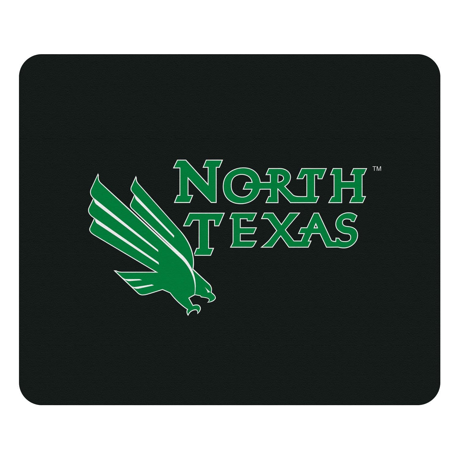 University of North Texas Standard/Mascot Mouse Pad - Non-Slip Fabric Gaming & Office Desk Mat for Computers, Laptops - Perfect for UNT Alumni, Students & Fans