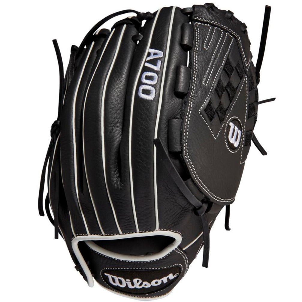 Wilson A700 12.5 Inch Fastpitch Softball Glove - WBW100425125 - Perfect for Infield, Outfield & Competitive Play