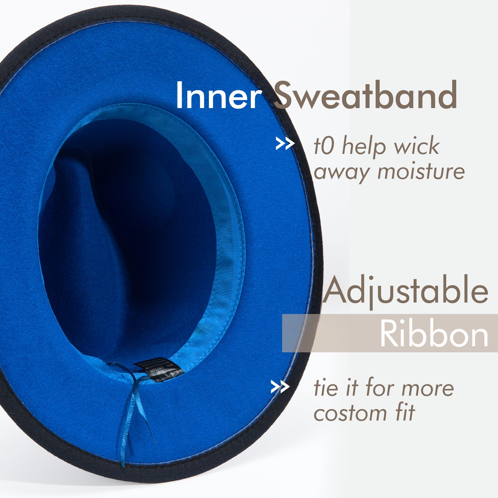 Stylish Women's Fedora Hat - Fashionable Gradient Felt Panama Hat with Chain & Feather Decoration | Perfect for Outdoor Events, Parties, and Summer Vacations