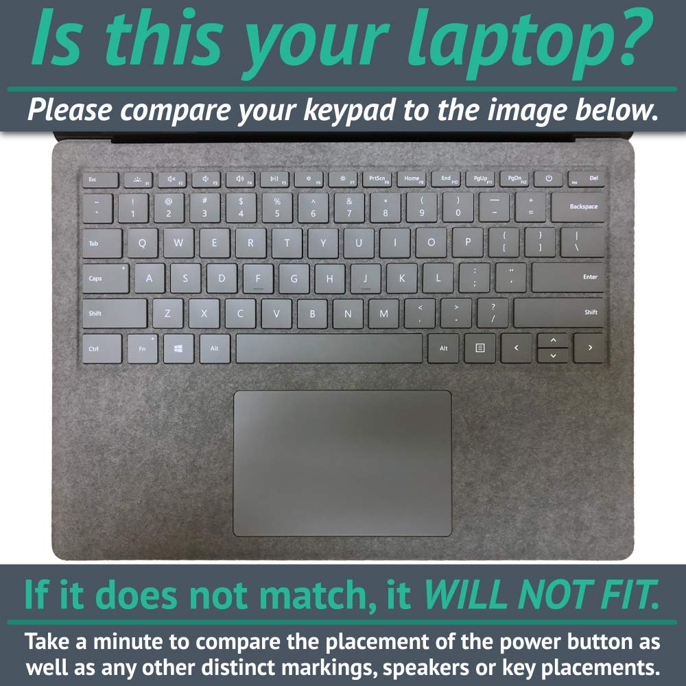 Carbon Fiber Skin for Surface Laptop 3 13.5