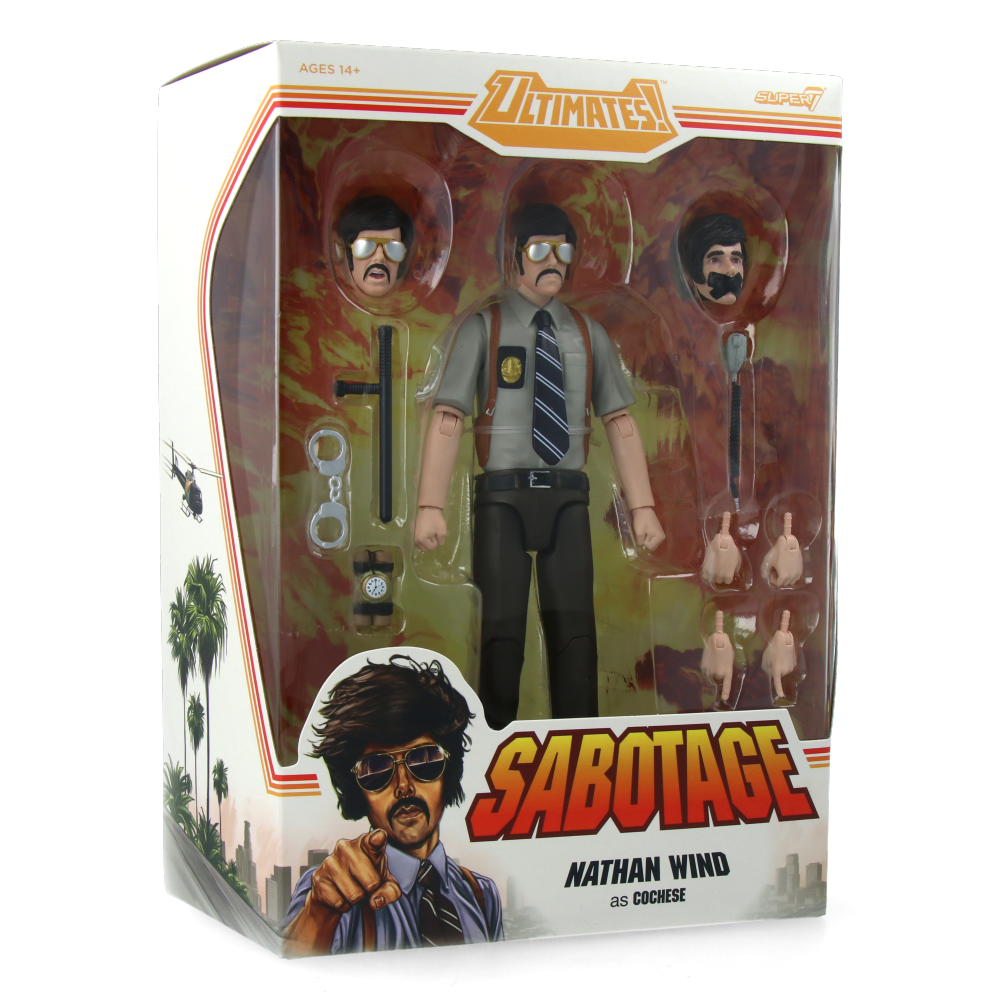 Beastie Boys Ultimates Wave 1 Nathan Wind (Sabotage) Action Figure - Collectible Music Band Merchandise for Fans & Display