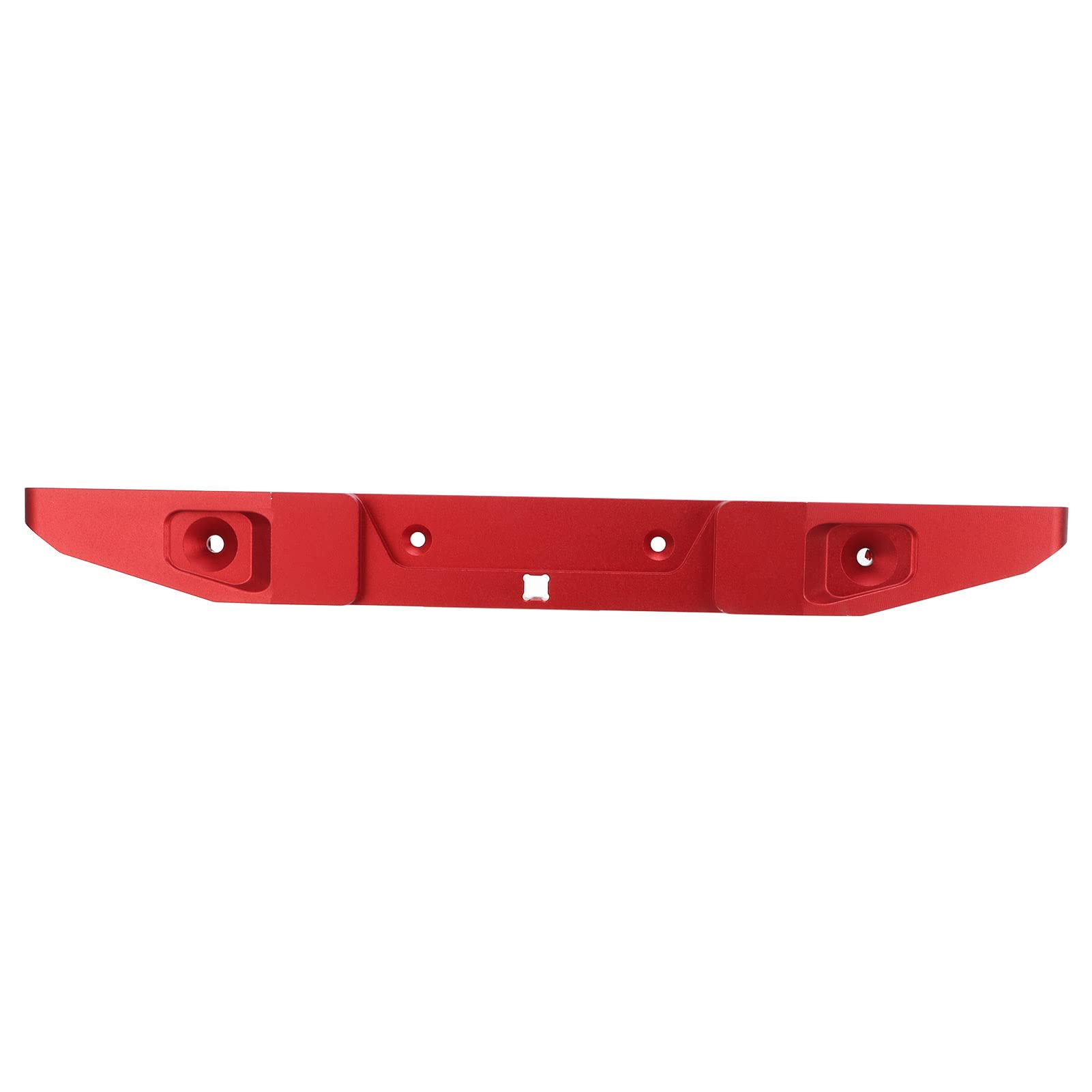 KAKAKE RC 1/6 Rear Bumper Mount - Durable & Flexible Upgrade Part for 1/6 Scale RC Crawler Cars - Impact Resistant Red Bumper with Cool Design - Perfect for Off-Road RC Crawling & Rock Racing