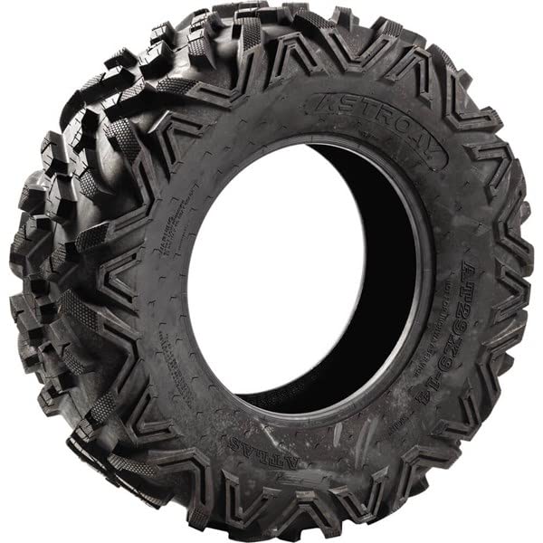 Atlas 29x9x14 UTV Tires - 6-Ply All-Terrain Off-Road Tires with Non-Directional Tread for Maximum Durability, Grip & Traction - Fits 14 Inch Rims - Perfect for Mud, Sand, Rocks & Trail Riding Adventures