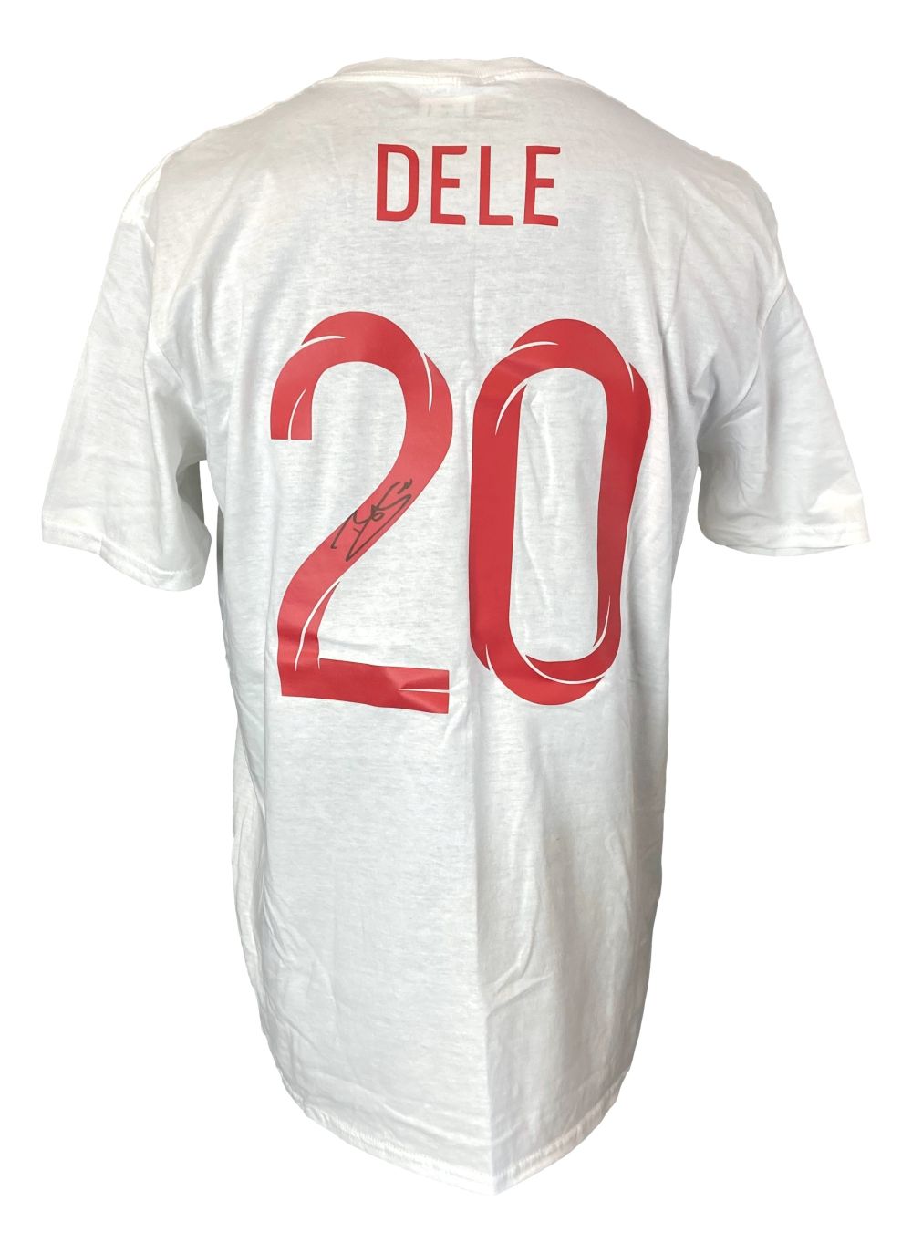 Dele Alli Signed England Soccer Jersey - Authentic Autographed Football Shirt - Perfect for Fans, Collectors & Memorabilia Enthusiasts - Great for Gifts, Display & Sports Events