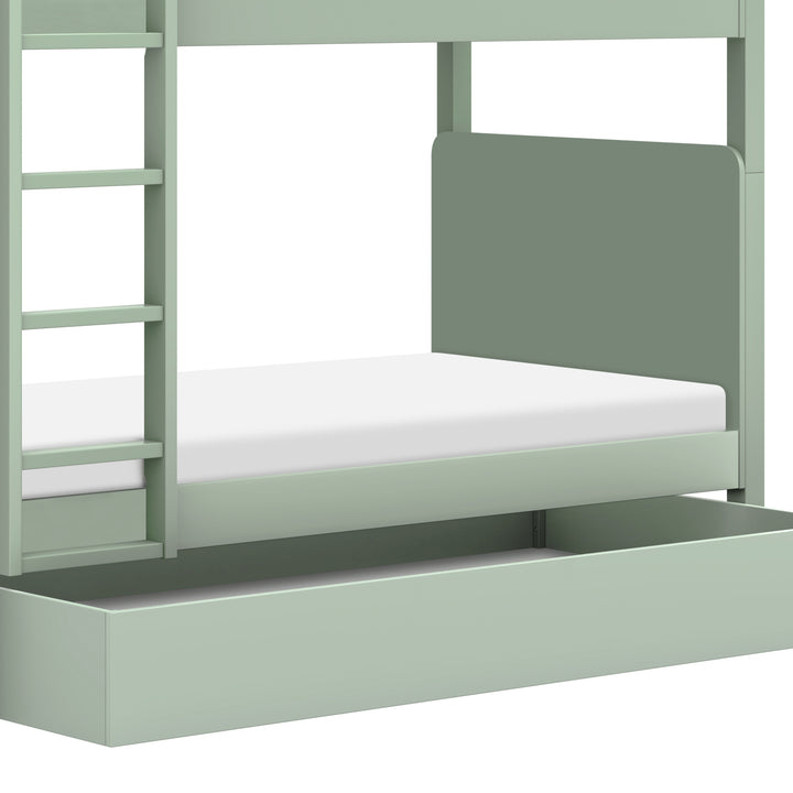Babyletto Tip Toe Bunk Bed - Twin Over Twin Kids Bunk Bed with Ladder, Safety Rails & Modern Design | Perfect for Small Rooms, Shared Kids Bedrooms & Sleepovers