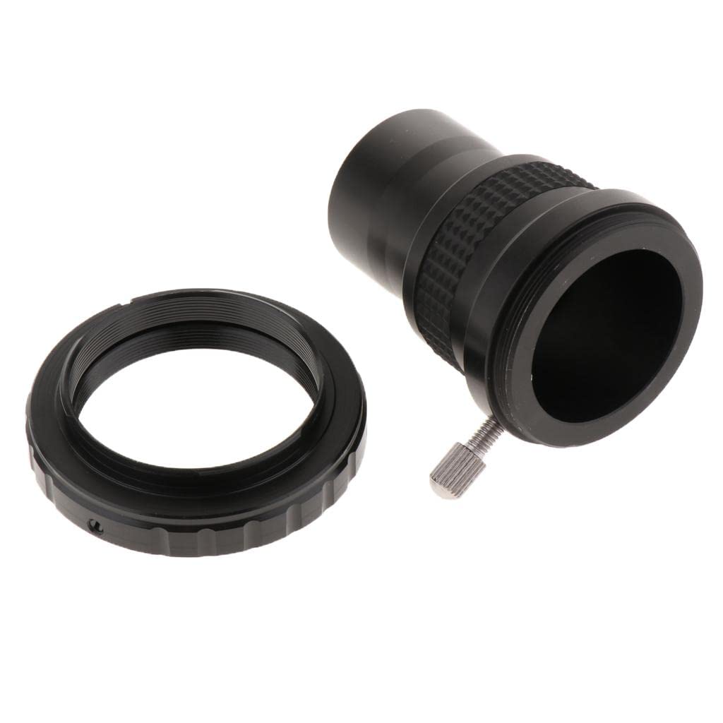 IVELECT 1.25-Inch Eyepiece Extension Tube with Nikon Camera Adapter Ring - Telescope to DSLR Connection for Astrophotography & Stargazing