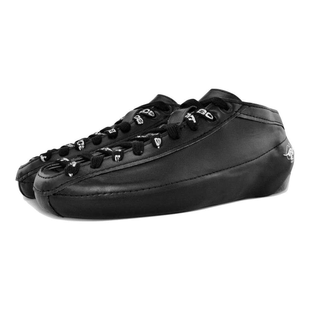 Bont Quad Racer Carbon Black Boot V1 - Premium Speed Skating Boots for Men & Women - Perfect for Indoor/Outdoor Roller Derby & Speed Skating Competitions