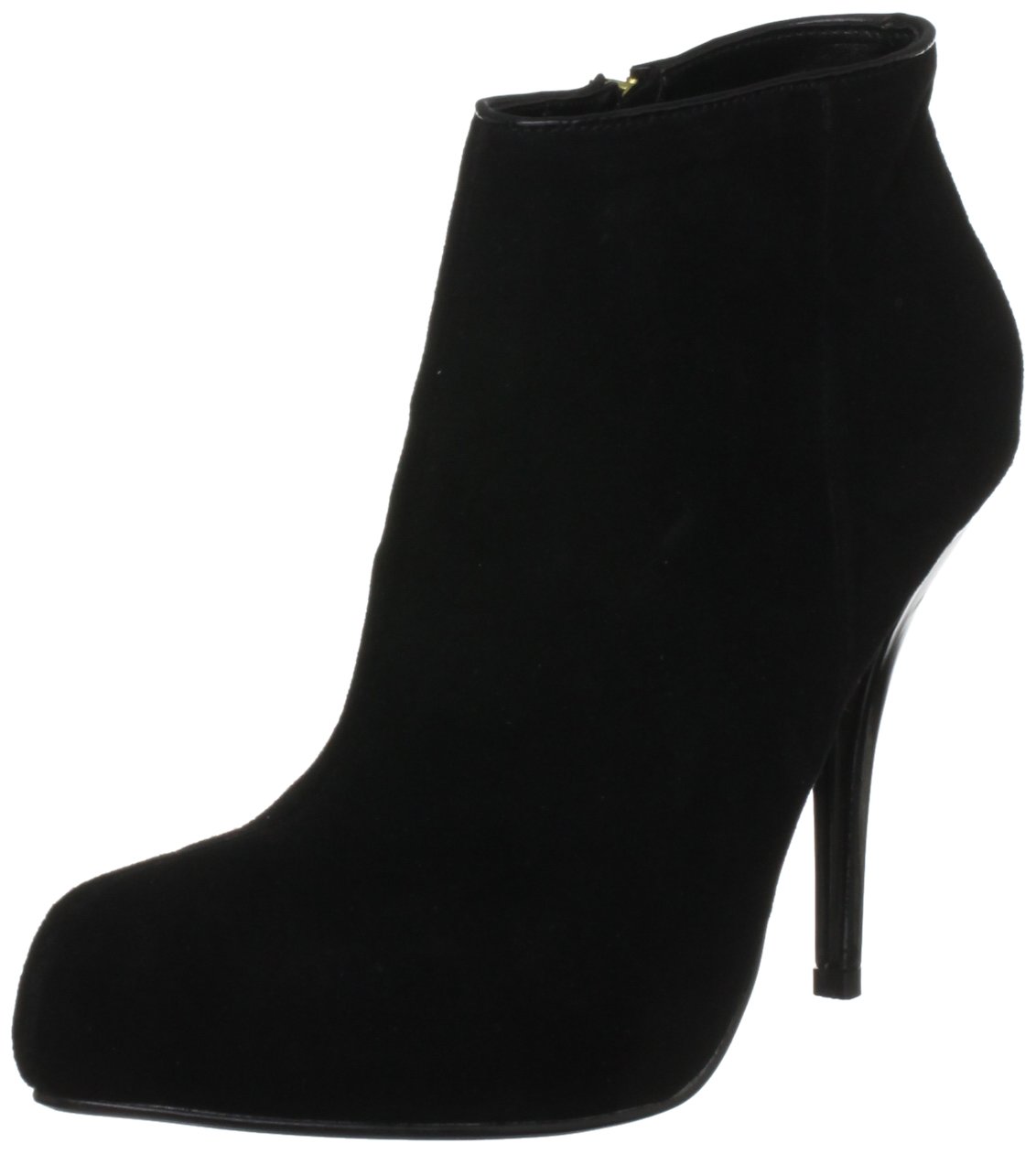 Chinese Laundry Down to Earth Women's Ankle Boots - Black Low Heel Booties for Casual Wear, Office & Fall Fashion