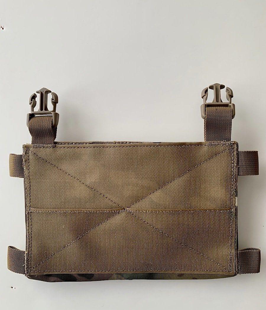 Modular Front Panel for QRF Plate Carrier - Tactical Molle Vest Accessory for Military & Airsoft - Perfect for Outdoor Training & Combat Simulation