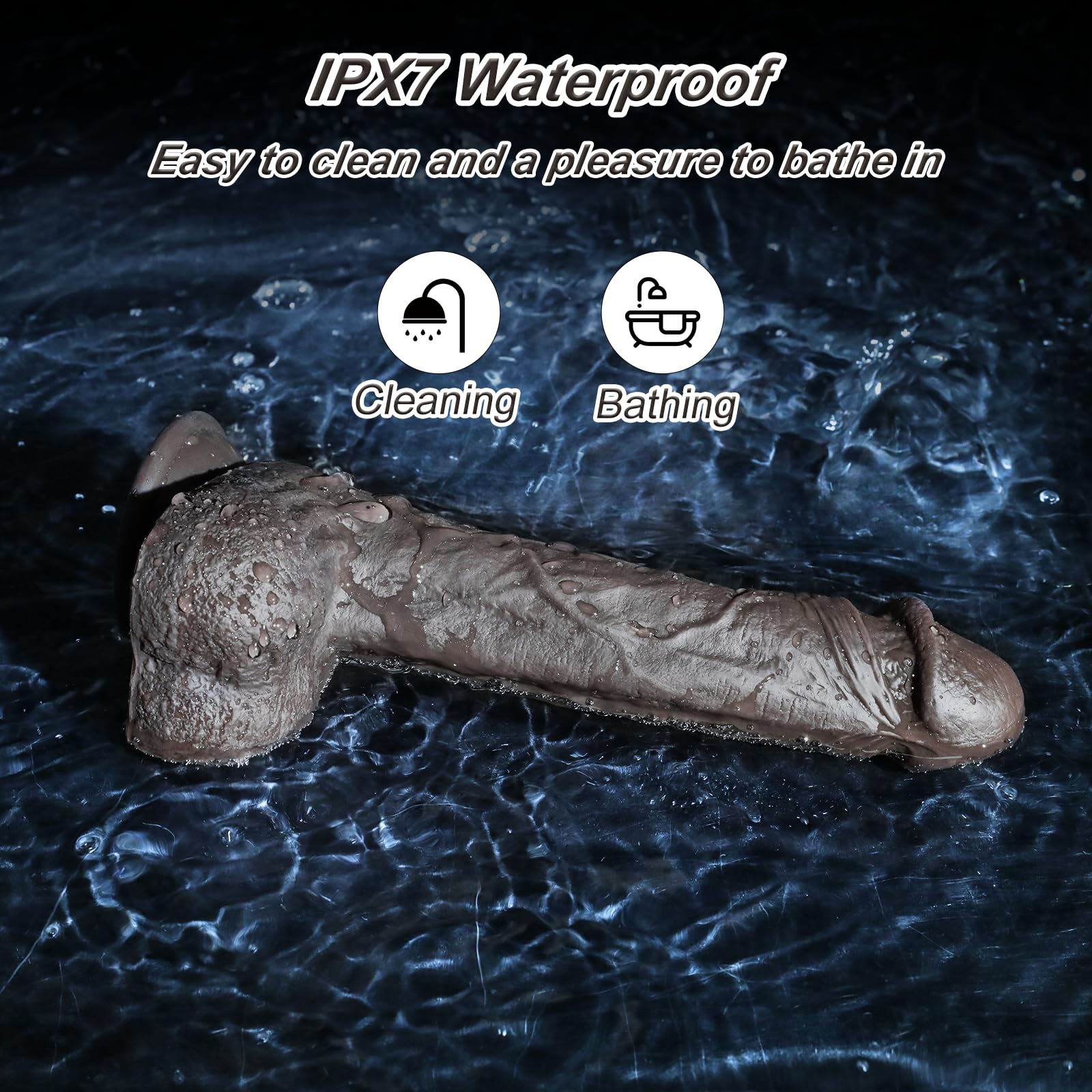 Realistic Silicone Thrusting Dildo Vibrator - 10 Vibration Modes & Heating G-Spot Stimulator with Suction Cup Base & Remote Control | Adult Sex Toy for Women & Couples | Perfect for Solo Play, Partnered Fun, and BDSM Exploration