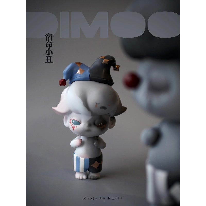 DIMOO Fate Of The Clown Limited Edition Collectible Figure - Rare Art Toy for Display, Gift & Pop Culture Enthusiasts - Perfect for Home Decor, Office Display & Toy Collections