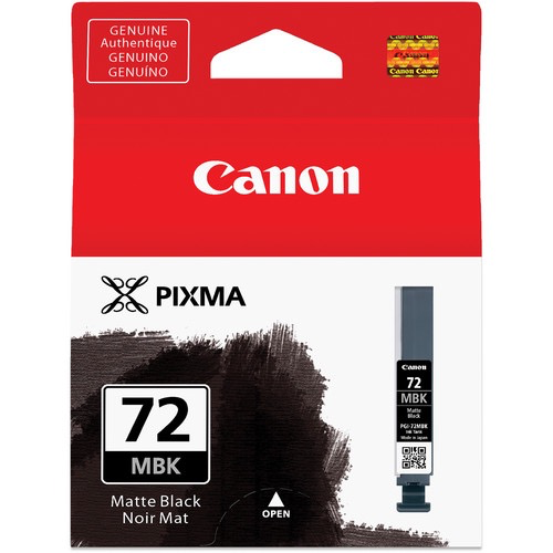 Canon PGI-72MBK Matte Black Ink Cartridge - High-Quality Replacement for Canon Printers | Perfect for Home, Office & Photo Printing