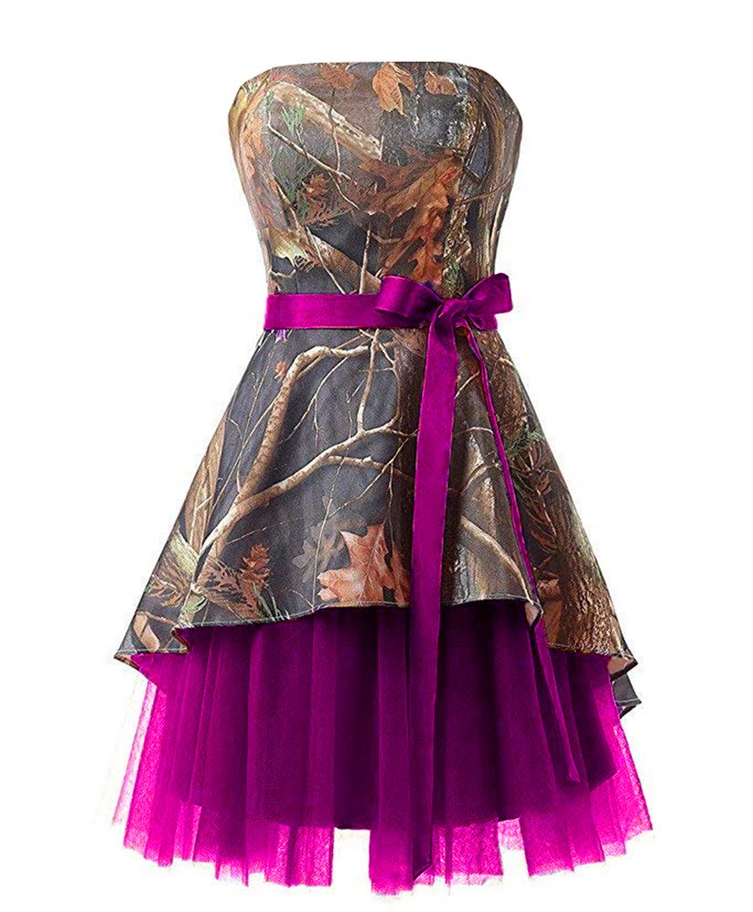 Ci-ONE Short Homecoming Dress | Camo Wedding Dress | Tulle Prom Dress for Women | Perfect for Parties, Dances & Special Occasions