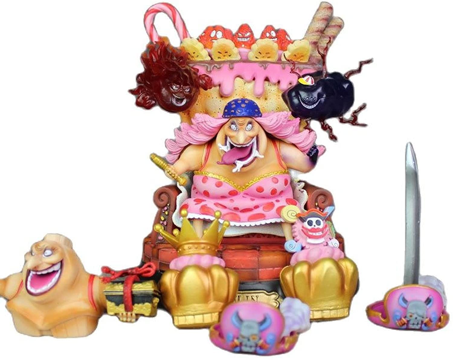 One Piece PVC Action Figure - Luffy Anime Statue Collectible Model Toy (6-Inch) - Perfect for Display, Gifts, and Anime Fans Collection