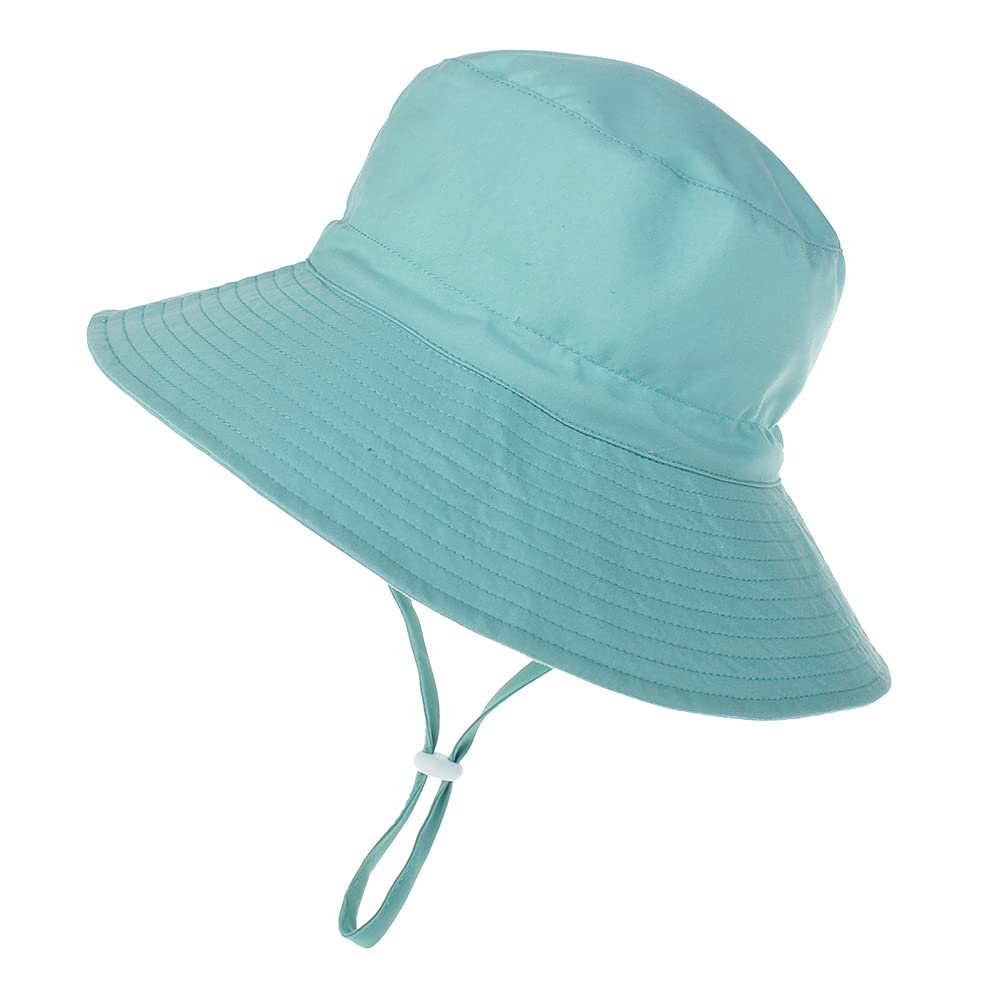 Baby Sun Hat for Boys & Girls - UPF 50+ UV Protection Wide Brim Bucket Hat for Summer, Beach, Outdoor Activities - 1/2 Pack Infant Toddler Sun Protection Accessories