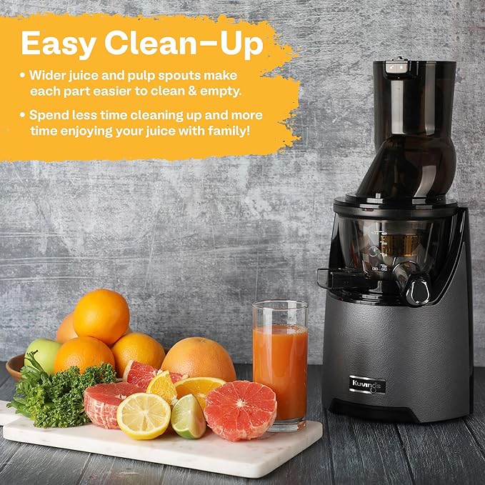 Kuvings Slow Juicer - Cold Press Juicer for Fruits & Vegetables - Quiet & Efficient Masticating Juicer for Healthy Juices - Perfect for Home, Office & Gym Use