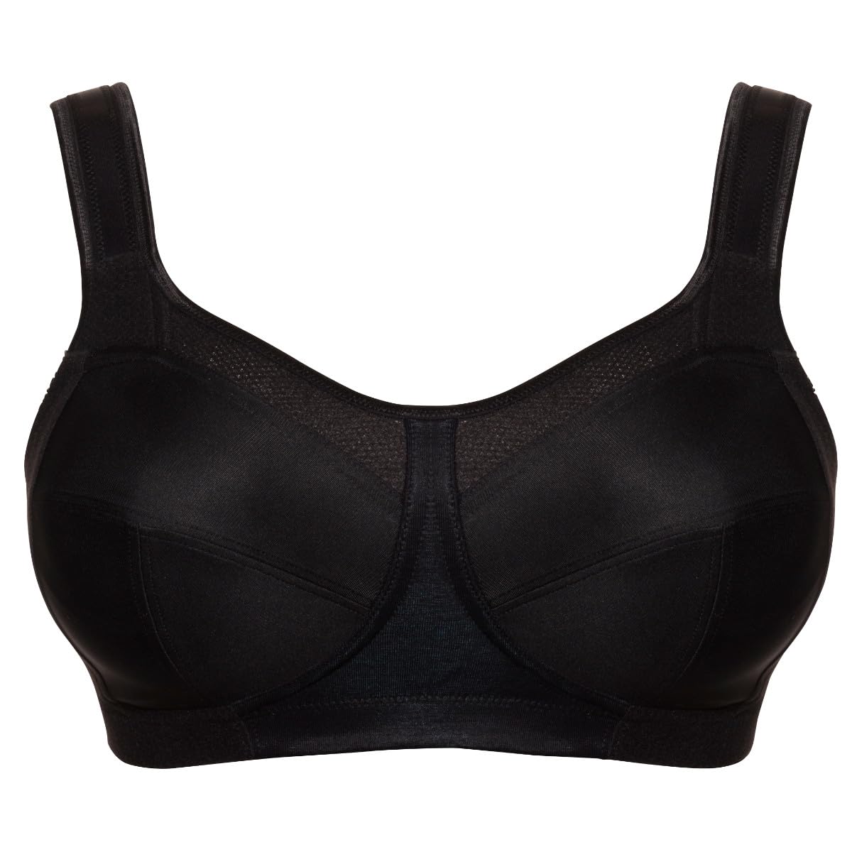 Ulla Kate Women's Plus Size Non-Wired Sports Bra 6028 | Supportive Workout Bra 32-56 D-N Cup | Perfect for Yoga, Running & High-Impact Exercises