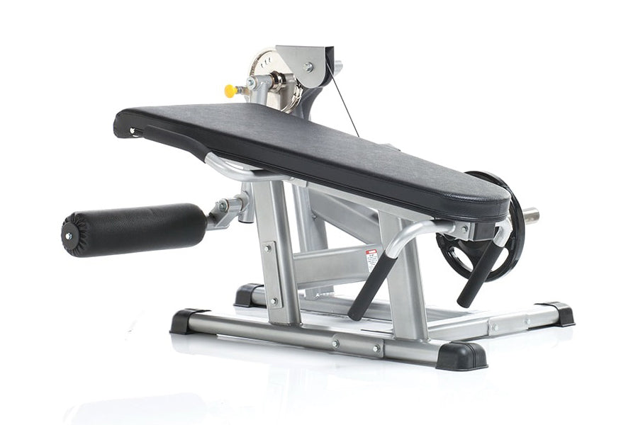 TuffStuff Evolution Plate Load Leg Extension & Prone Leg Curl Bench (CPL 400) - Home Gym Leg Workout Equipment for Strength Training & Muscle Building