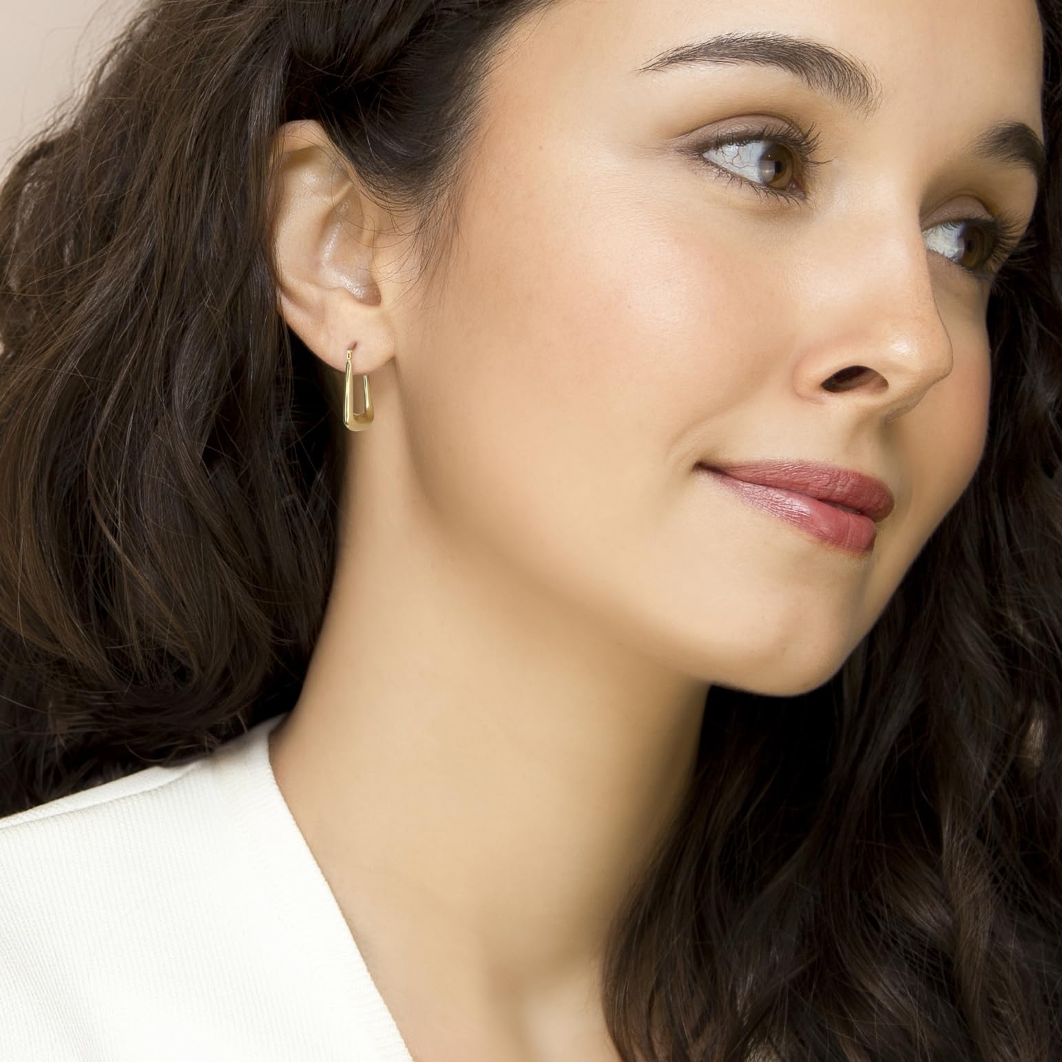 Carissima 9ct Yellow Gold Earrings for Women - Elegant & Hypoallergenic Jewelry for Parties, Weddings & Everyday Wear